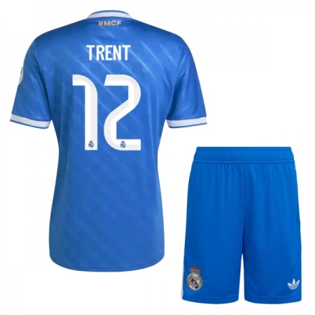 Real Madrid Trent Alexander-Arnold 12 Alternativní 2025-26 - Dětské Fotbalové Dresy (S/S) Real Madrid Trent Alexander-Arnold 12 Alternativní 2025-26 - Dětské Fotbalové Dresy (S/S)